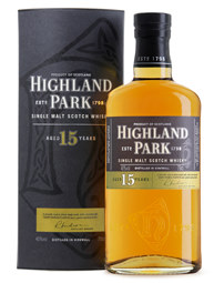 15 year Single Malt Scotch
