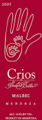 Susana Balbo - Crios Malbec Mendoza 2017 (750ml)