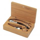 True Brands - Bamboo Wine Set 0