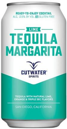 Cutwater Spirits - Lime Tequila Margarita (4 pack 375ml) (4 pack 375ml)
