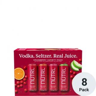 Nutrl Vodka Soda Cranberry 8pk (355ml) (355ml)