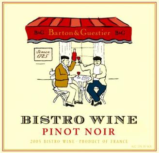 B & G - Bistro Pinot Noir NV (750ml) (750ml)
