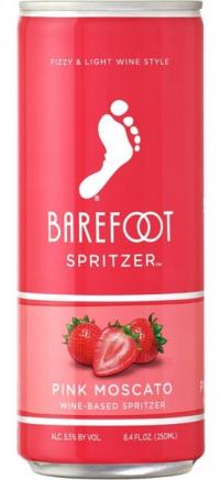 Barefoot - Pink Moscato Spritzer NV (200ml 4 pack) (200ml 4 pack)