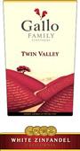 Ernest & Julio Gallo - White Zinfandel California Twin Valley Vineyards NV (4 pack 187ml) (4 pack 187ml)